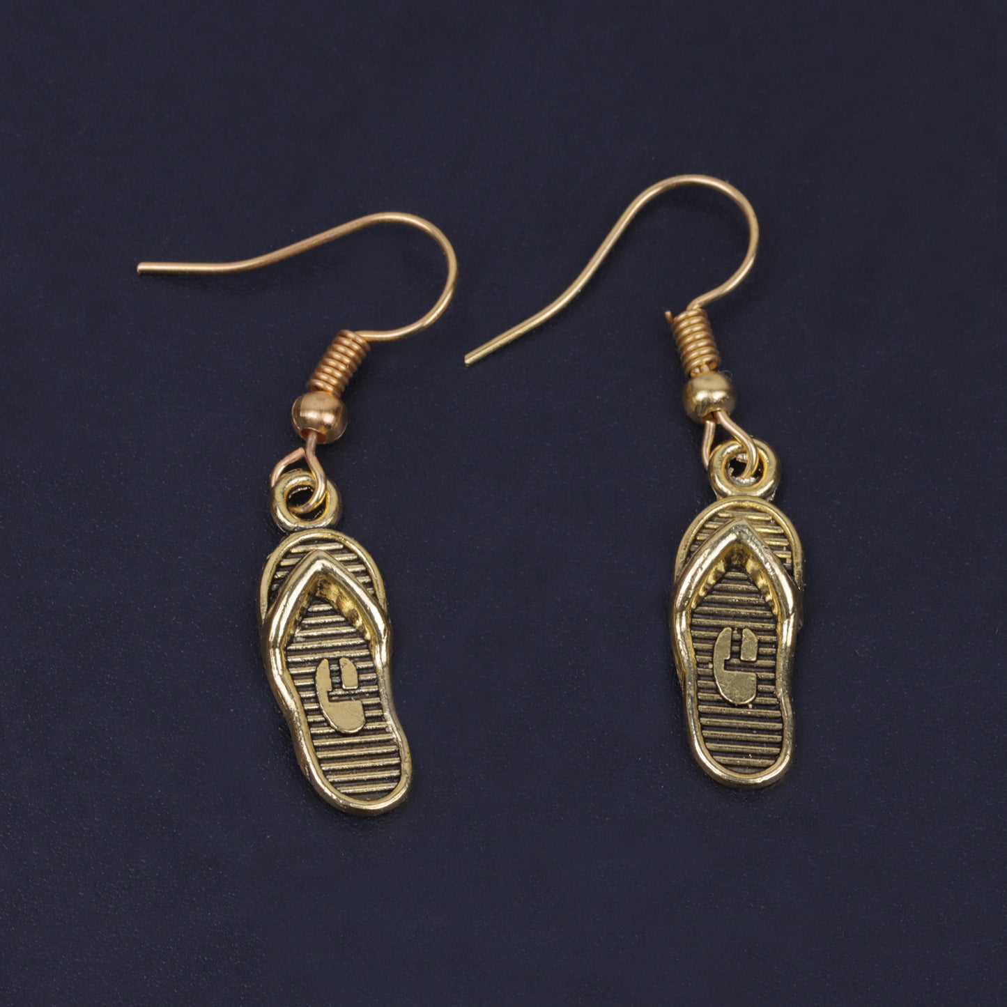 Sole-mate dangler earrings