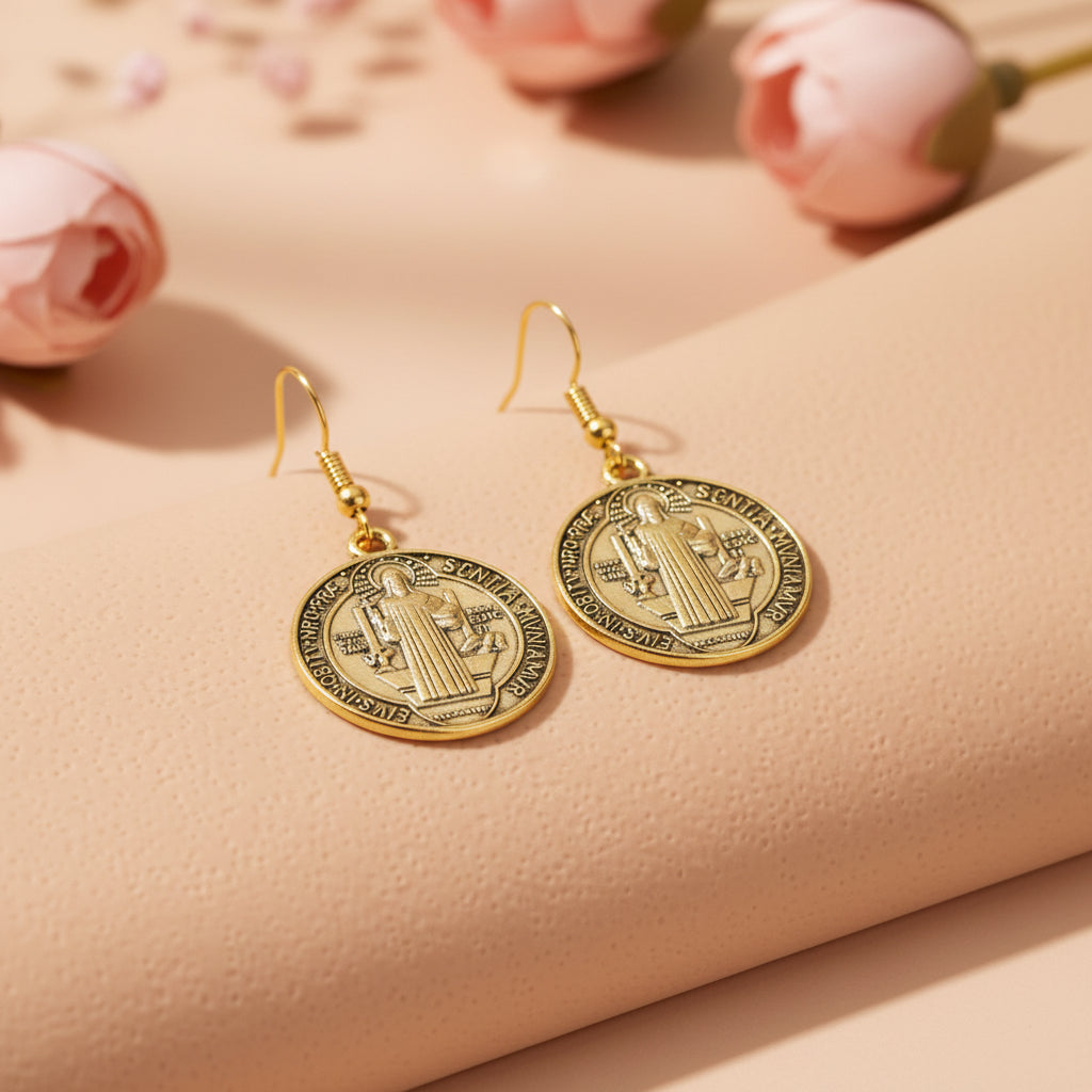 Divine Benedict dangler earrings
