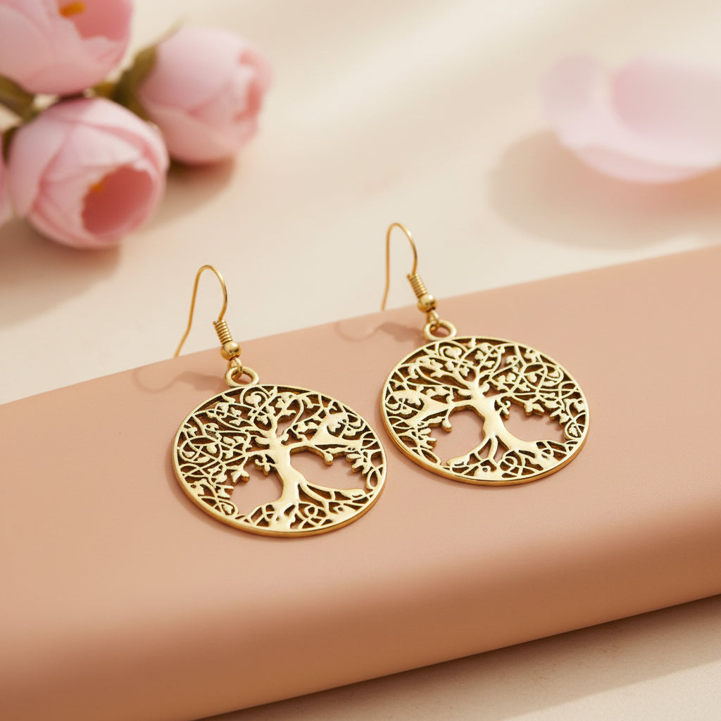 Roots and rizz dangler earrings