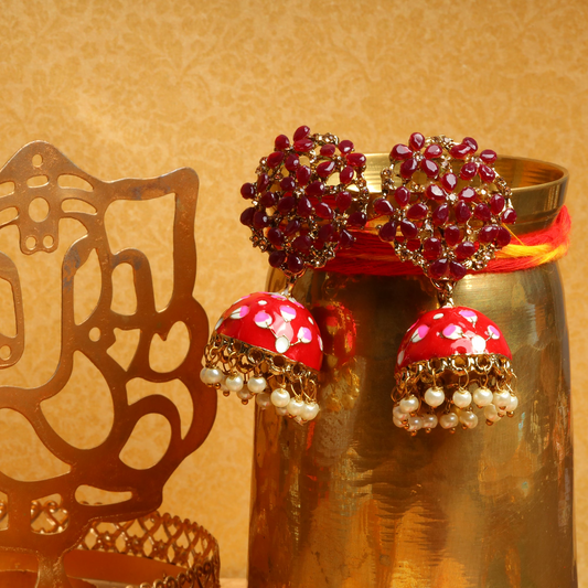 Meenakari Earrings