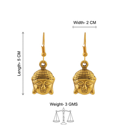 Devine aura dangler earrings