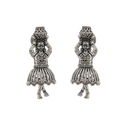 Mini Muse stud earrings (Silver)