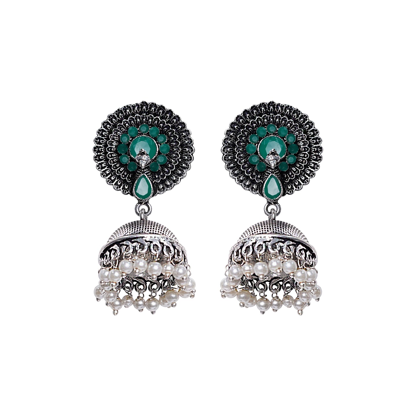 Evergreen  earrings (Green)
