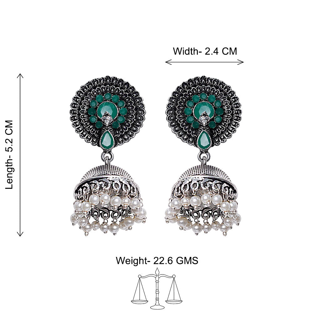 Evergreen  earrings (Green)