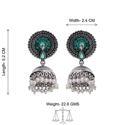 Evergreen  earrings (Green)
