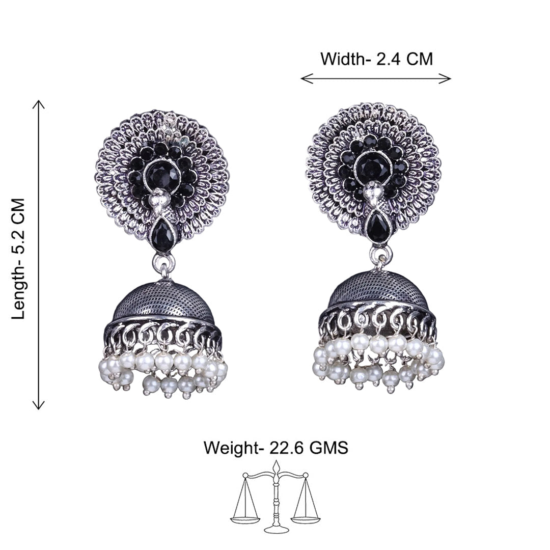 Evergreen  earrings (Black)
