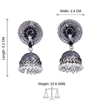 Evergreen  earrings (Black)