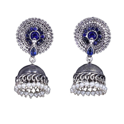 Evergreen  earrings (Blue)
