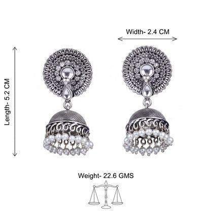 Evergreen  earrings (White)
