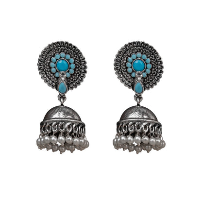 Evergreen  earrings (Sky Blue)