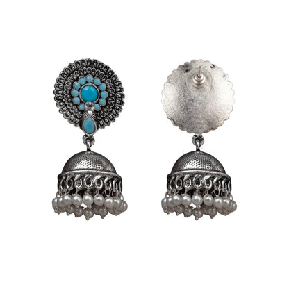 Evergreen  earrings (Sky Blue)
