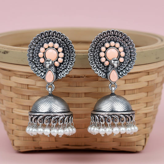 Evergreen  earrings (Light Orange)