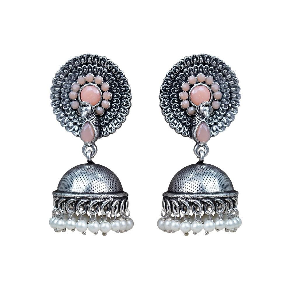 Evergreen  earrings (Light Orange)