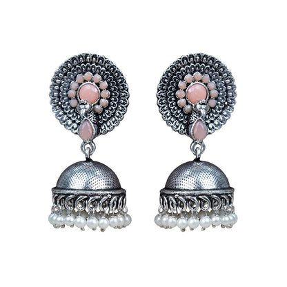 Evergreen  earrings (Light Orange)