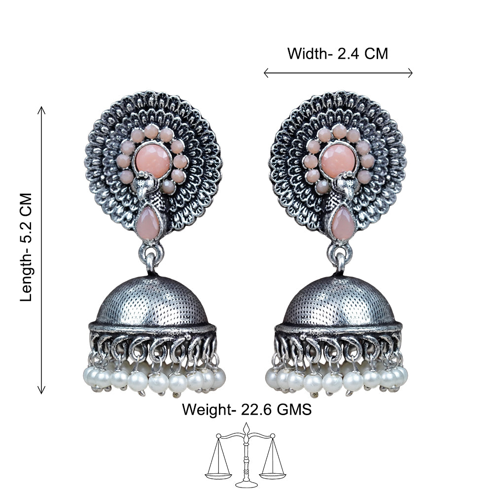 Evergreen  earrings (Light Orange)