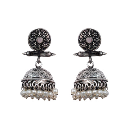 Charmbell  earrings (Light Orange)