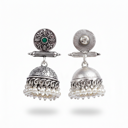 Charmbell  earrings (Green)