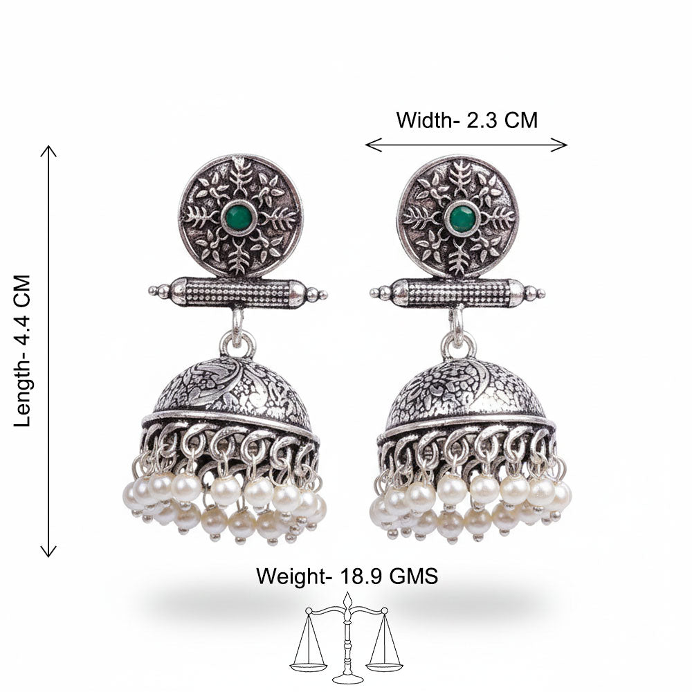 Charmbell  earrings (Green)