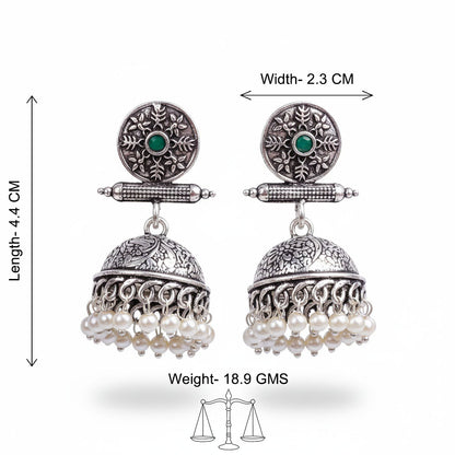 Charmbell  earrings (Green)