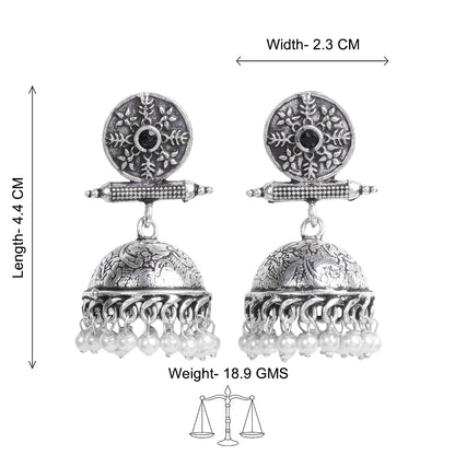 Charmbell  earrings (Black)