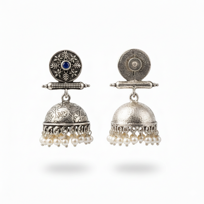 Charmbell  earrings (Blue)