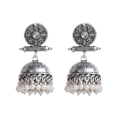 Charmbell  earrings (White)