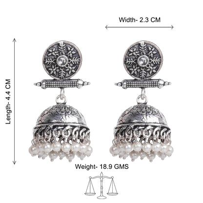 Charmbell  earrings (White)