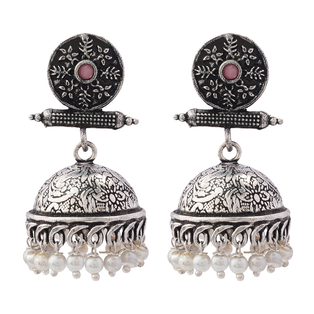Charmbell  earrings (Baby Pink)