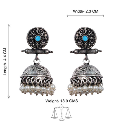 Charmbell  earrings (Sky Blue)