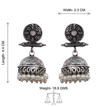 Charmbell  earrings (Light Orange)