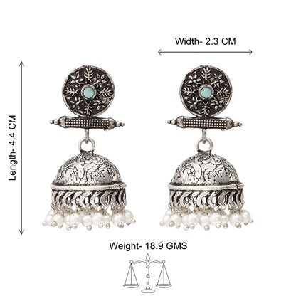 Charmbell  earrings (Mint)