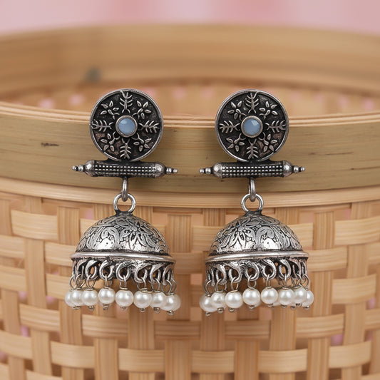 Charmbell  earrings (Grey)