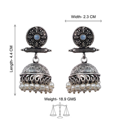 Charmbell  earrings (Grey)