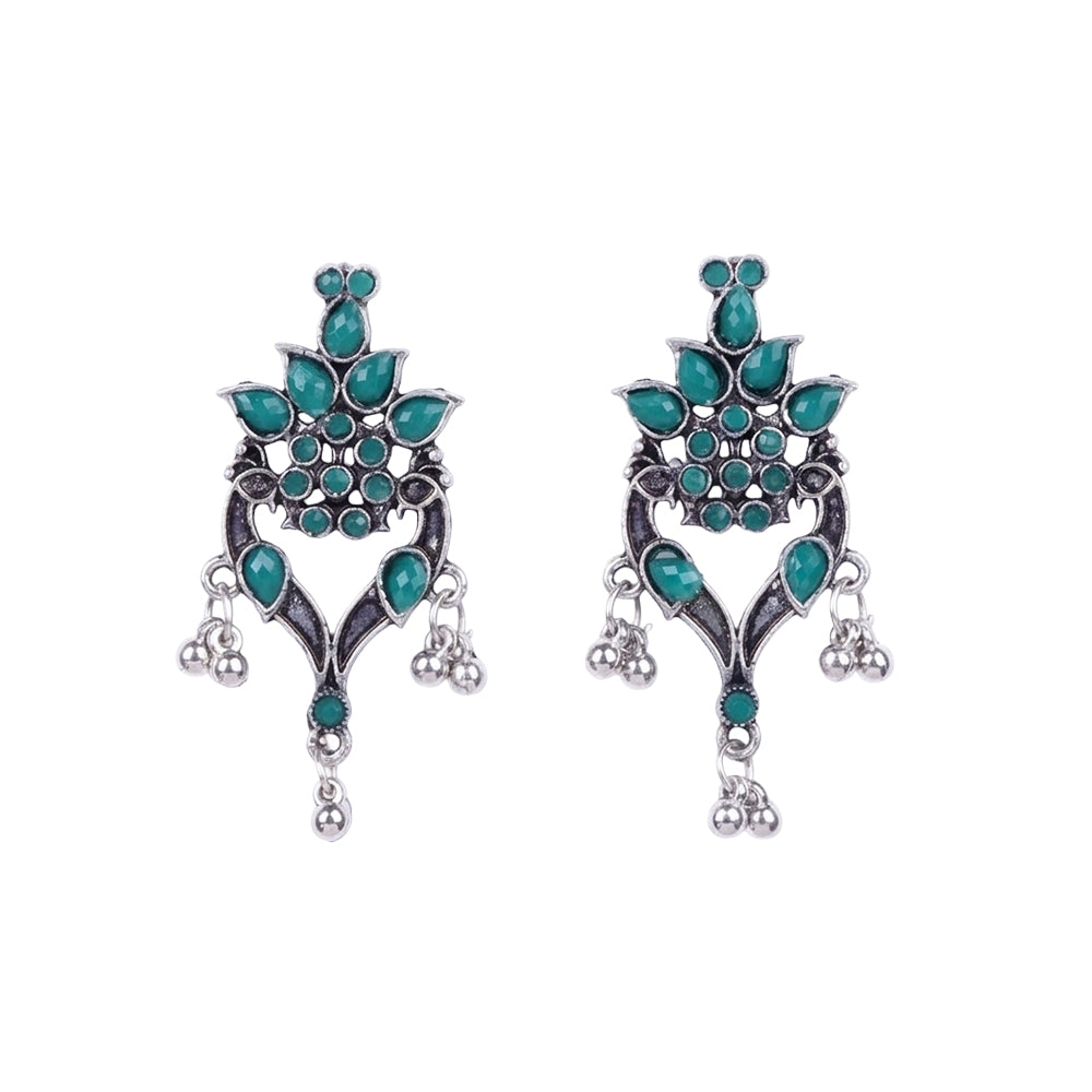 Tint and Twinkle  earrings (Green)