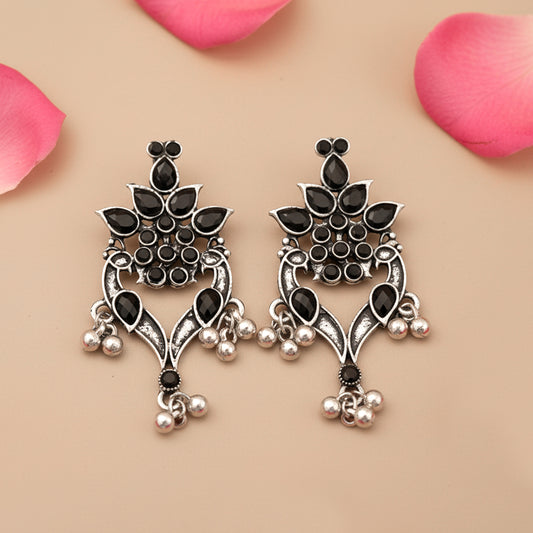 Tint and Twinkle  earrings (Black)