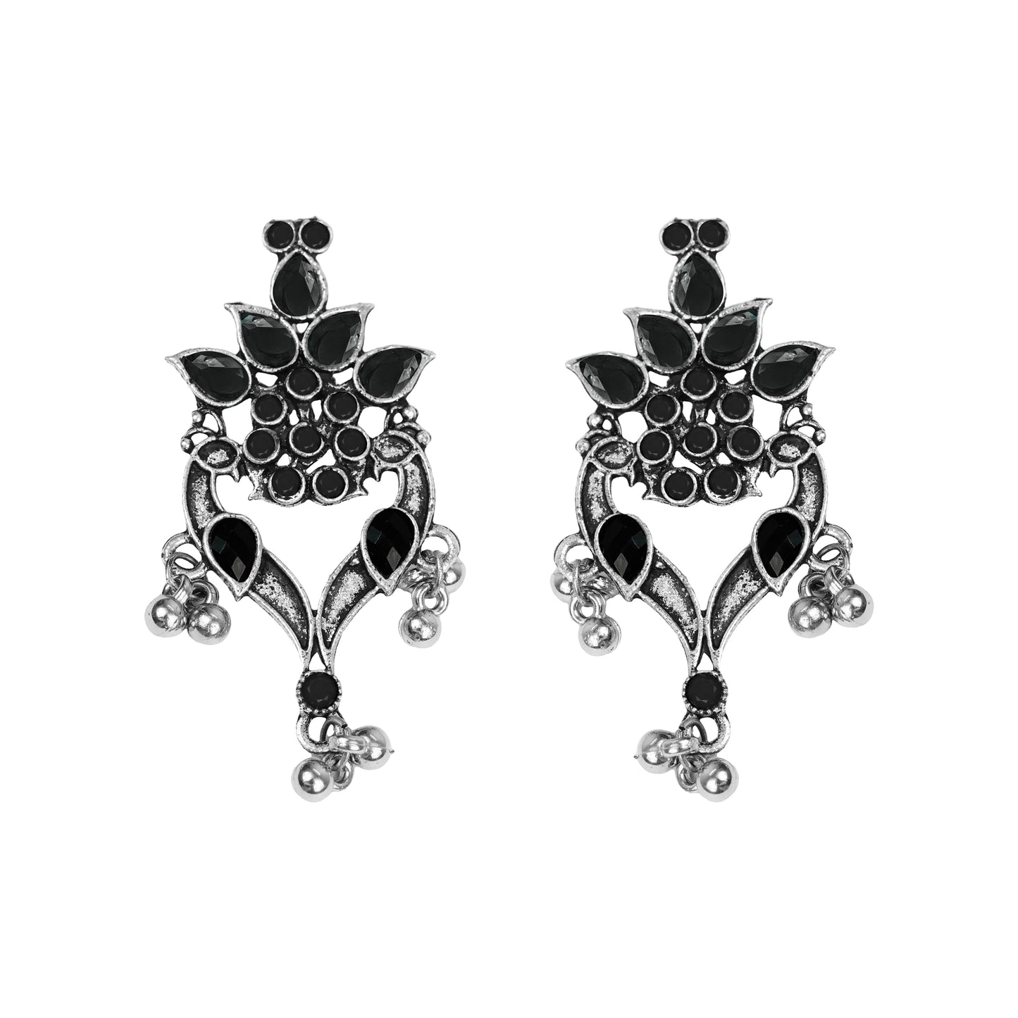 Tint and Twinkle  earrings (Black)
