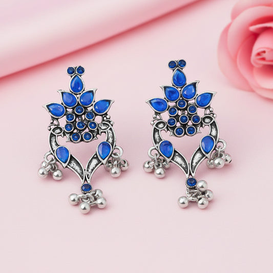 Tint and Twinkle  earrings (Blue)
