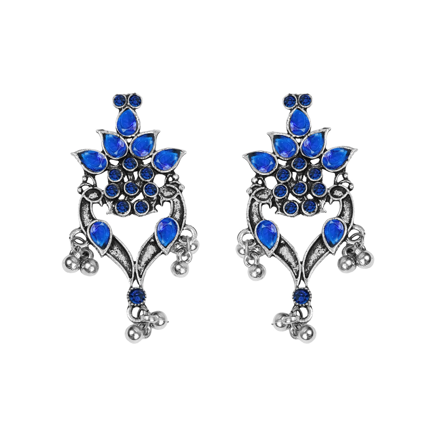 Tint and Twinkle  earrings (Blue)