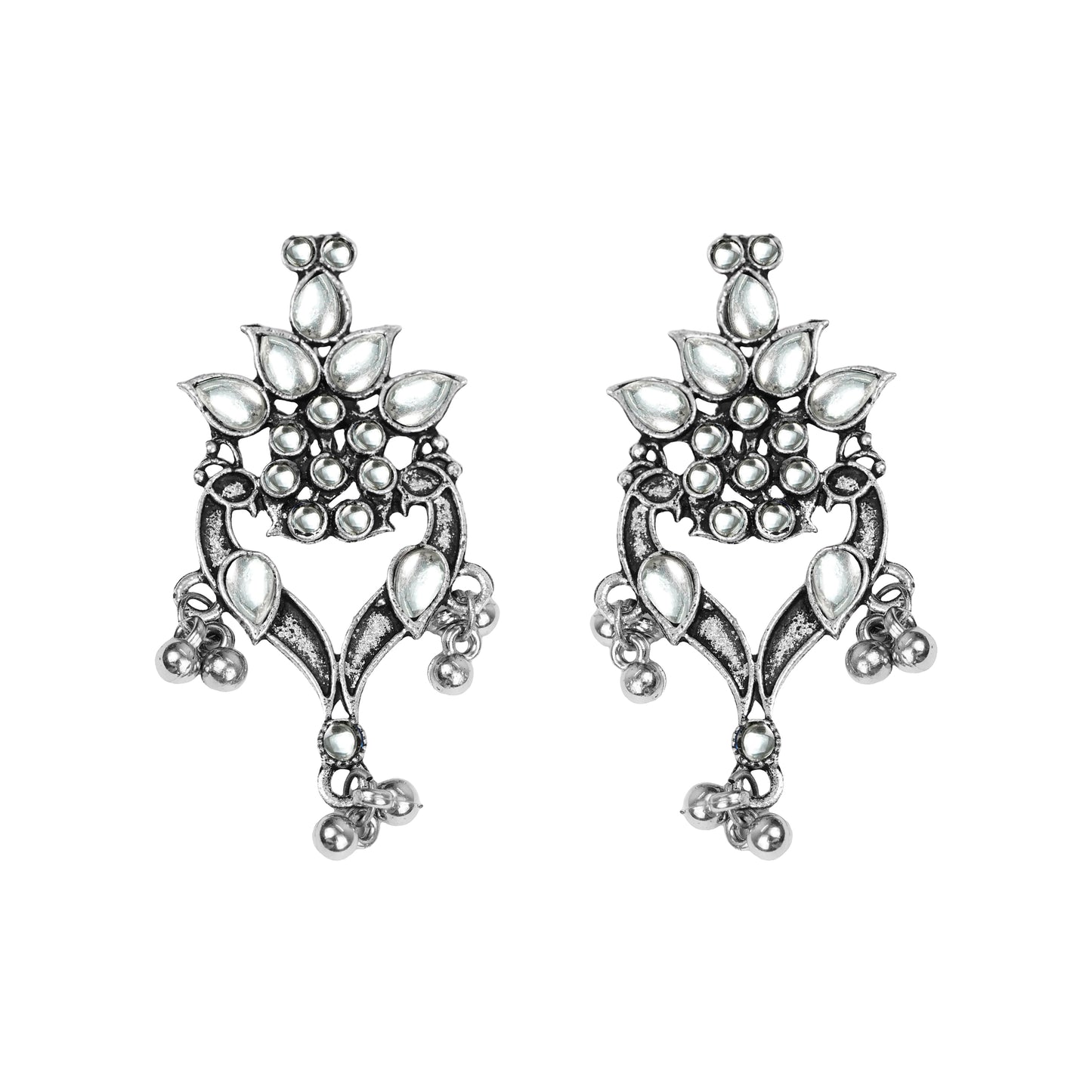 Tint and Twinkle  earrings (White)