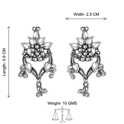Tint and Twinkle  earrings (White)