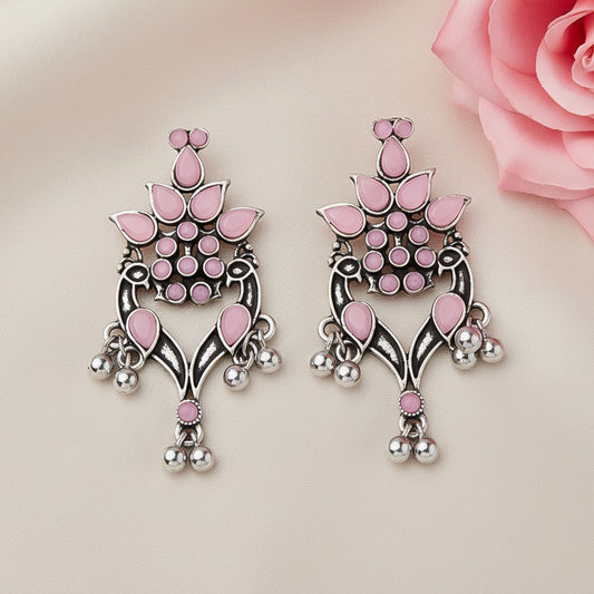 Tint and Twinkle  earrings (Baby Pink)