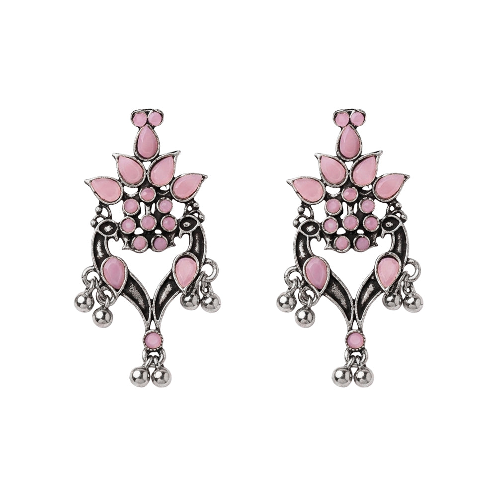 Tint and Twinkle  earrings (Baby Pink)