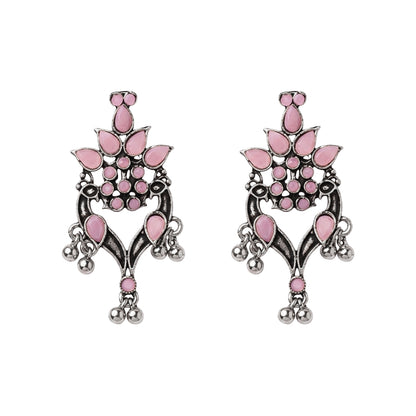 Tint and Twinkle  earrings (Baby Pink)