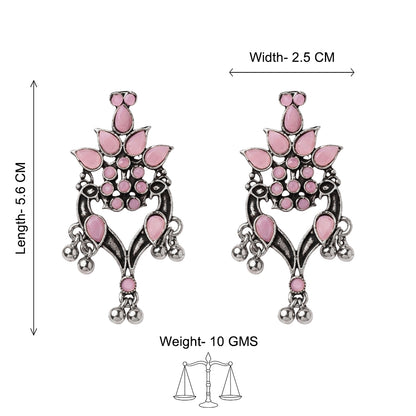 Tint and Twinkle  earrings (Baby Pink)