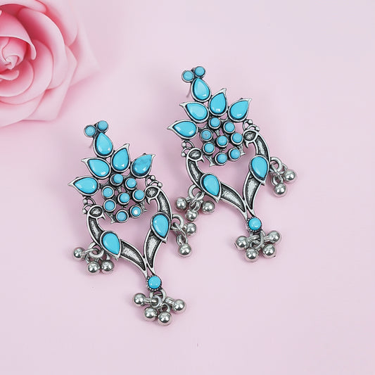 Tint and Twinkle  earrings (Sky Blue)