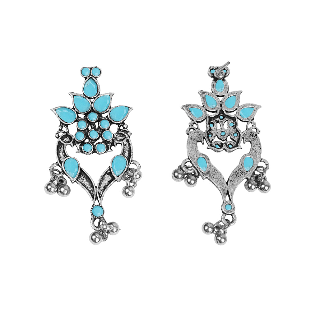 Tint and Twinkle  earrings (Sky Blue)