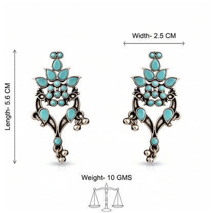 Tint and Twinkle  earrings (Mint)