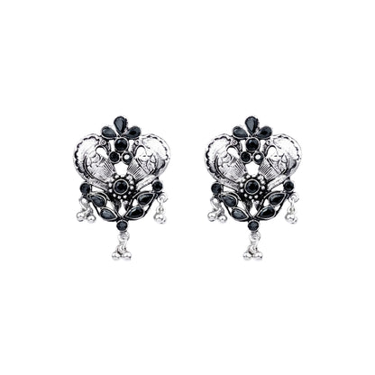 Bulbul Bling Party Studds earrings (Black)