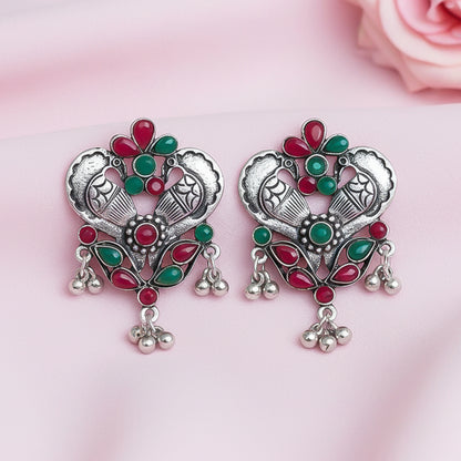 Bulbul Bling Party Studds earrings (Multicolored)