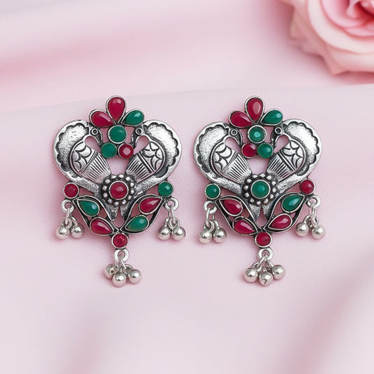 Bulbul Bling Party Studds earrings (Multicolored)